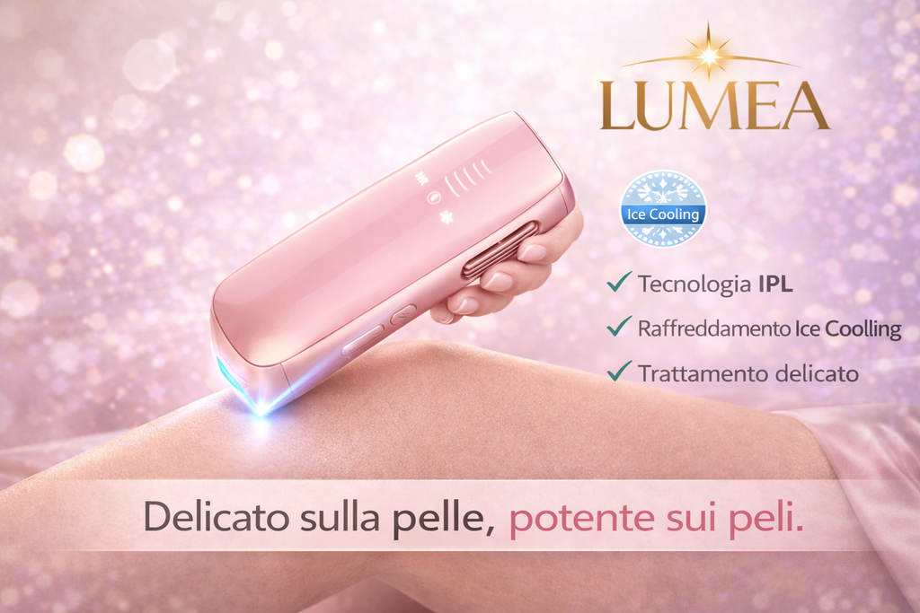 LUMEA IceLaser Pro™: La tecnologia IPL con raffreddamento che lascia la tua pelle liscia come seta.
